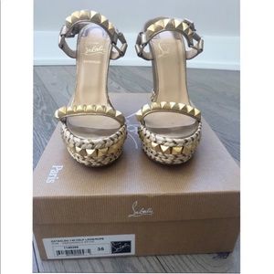 Christian Louboutin Espadrilles. Size 5 (Euro 35)